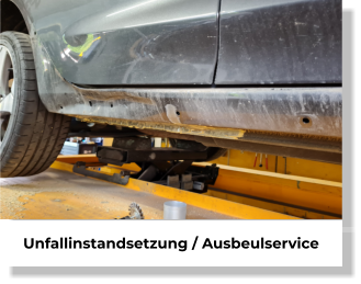 Unfallinstandsetzung / Ausbeulservice