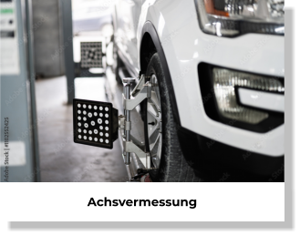 Achsvermessung
