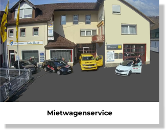 Mietwagenservice